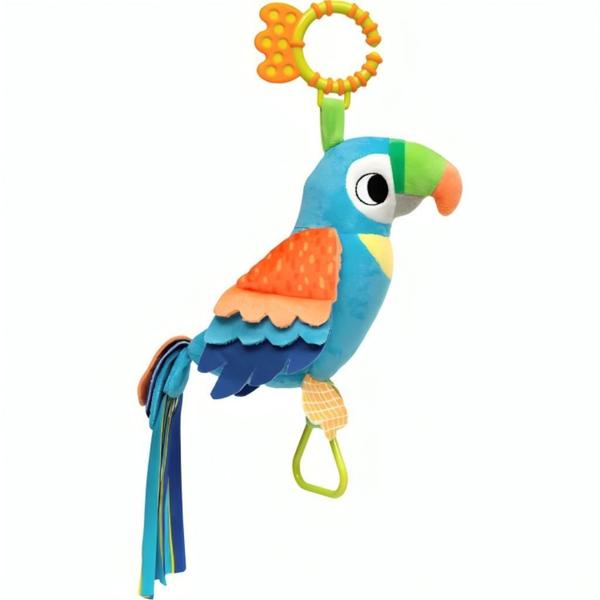 Pássaro De Atividades Pelúcia Papagaio Didi 18047 - Buba Imagem de Pássaro De Atividades Pelúcia Papagaio Didi 18047 - Buba