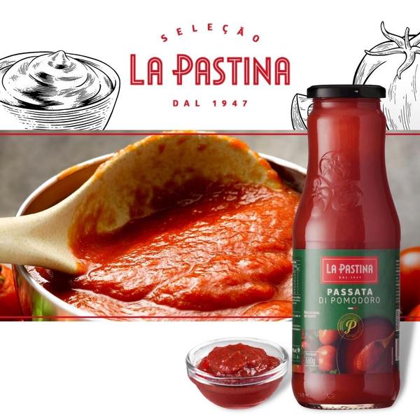 Imagem de Passata Italiana Di Pomodoro 680G La Pastina