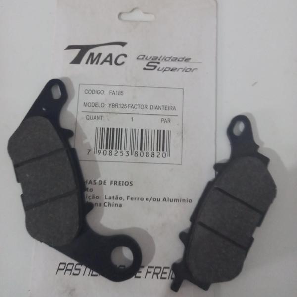 Imagem de Past freio tmac ybr125/fazer150/n max160/crypton (d) mt03 321(t)