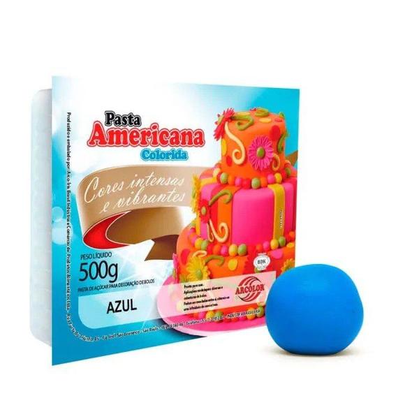 Pasta Americana 500g - Arcolor - Arcolor Imagem de Pasta Americana 500g - Arcolor
