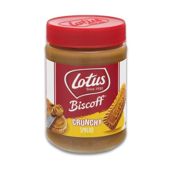 Imagem de Pasta Belga Biscoito Lotus Biscoff Crunchy Kit 10 Potes 400G