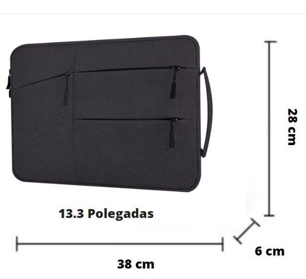 Imagem de Pasta Case para Notebook Laptop Capa Impermeável  Air / Pro 13.3 Bolsa Protetora Impermeavél