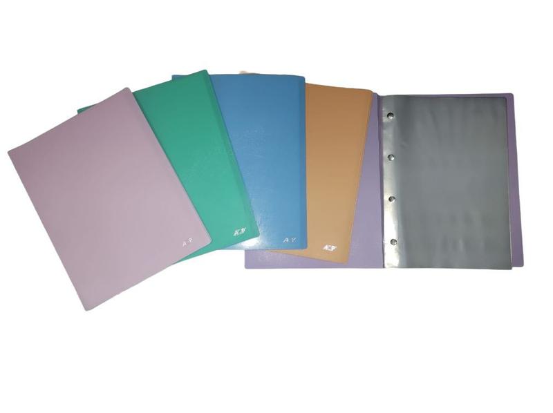 Imagem de Pasta Catálogo 30 Folhas Oficio Clear book Tons Pastel Executive ACP