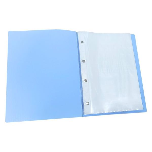 Imagem de Pasta Catalogo Ofício Com 30 Envelopes Azul Pastel ACP