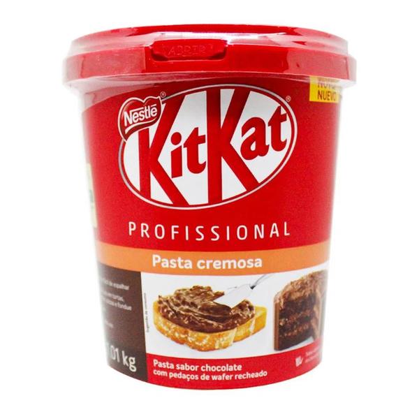 Pasta Cremosa Profissional Kit Kat Chocolate 1,01kg Nestle Imagem de Pasta Cremosa Profissional Kit Kat Chocolate 1,01kg Nestle