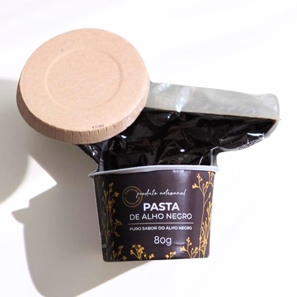 Imagem de Pasta de Alho Negro Artesanal 80g - Alho Negro do Sítio