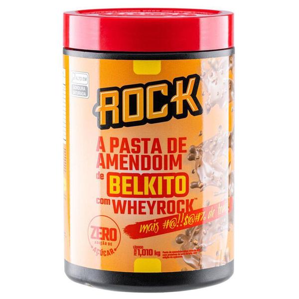 Pasta de Amendoim 1kg Rock - ROCK Imagem de Pasta de Amendoim 1kg Rock