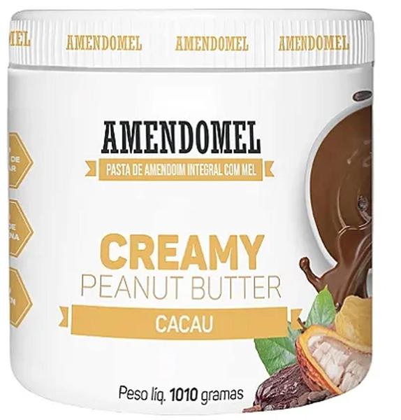 Imagem de Pasta de Amendoim Amendomel 1Kg - Cacau