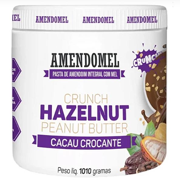 Imagem de Pasta de Amendoim Amendomel 1Kg  - Crocante com Cacau