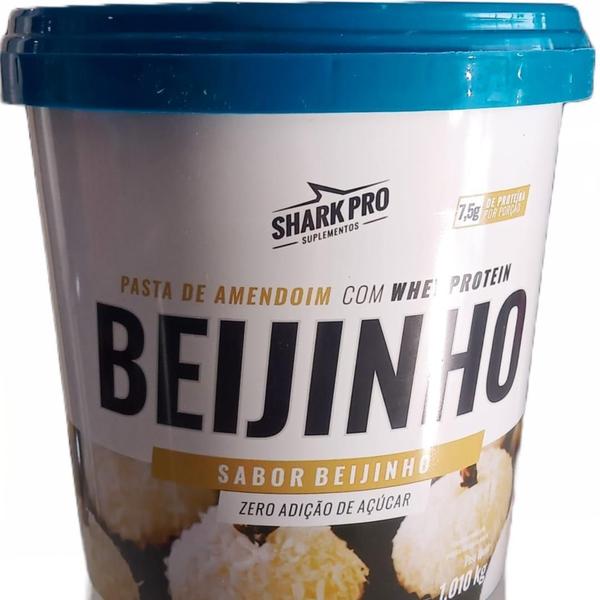 Imagem de Pasta De Amendoim Beijinho (1Kg) - Shark Pro