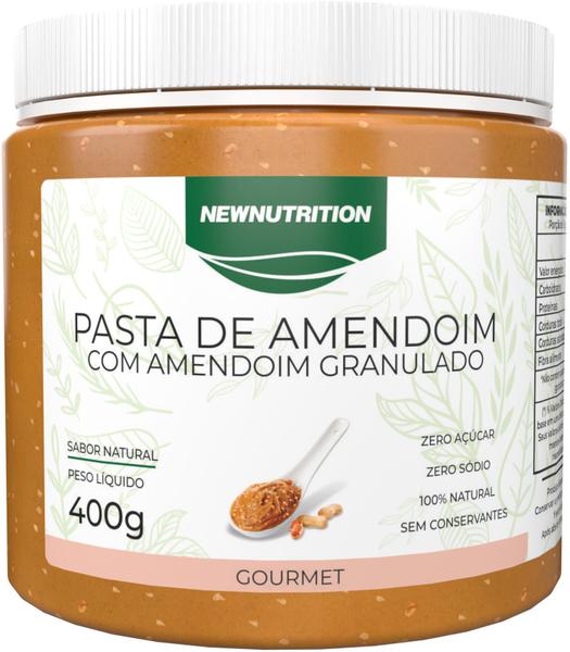 Imagem de Pasta De Amendoim Com Amendoim Granulado 400G