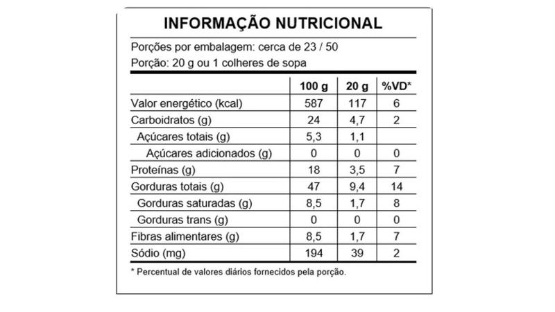 Imagem de Pasta de amendoim com creme de avela e whey 450g la ganexa