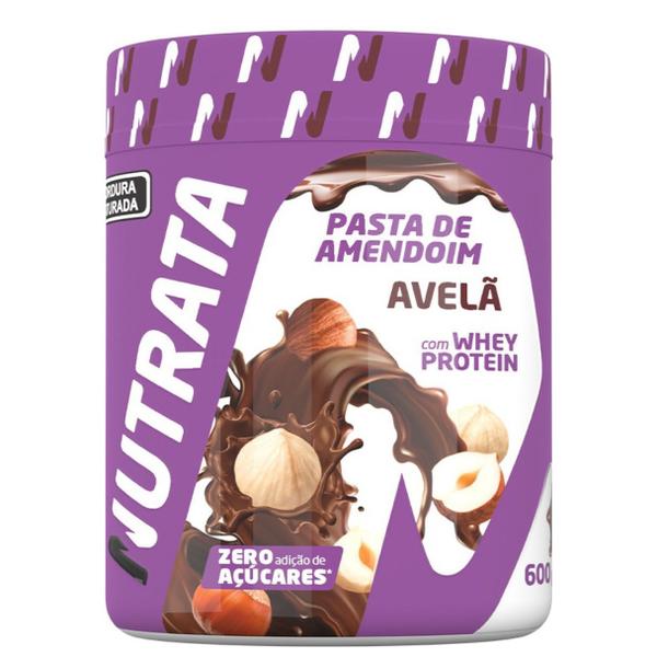 Imagem de Pasta de Amendoim com Whey Protein Nutrata 600g