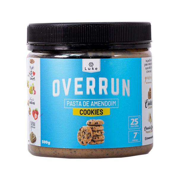 Imagem de Pasta de Amendoim Cookies Crocantes 500g - Overrun