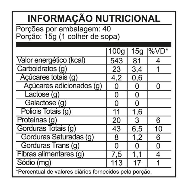 Imagem de Pasta de Amendoim Dr. Peanut - 600g - Brigadeiro De Colher