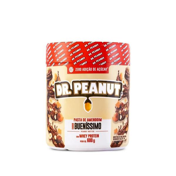 Pasta de Amendoim - Dr Peanut - 600g - Zero Açúcar Imagem de Pasta de Amendoim - Dr Peanut - 600g - Zero Açúcar