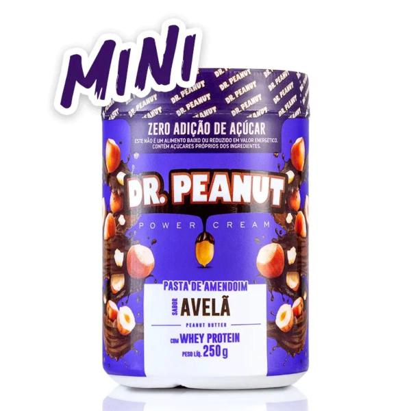 Imagem de Pasta de amendoim dr peanut avelã com whey protein 250g - mini