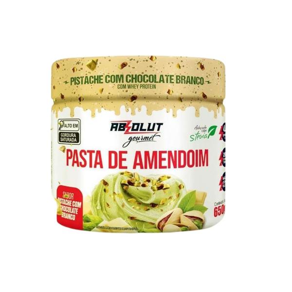 Pasta de Amendoim Gourmet Recheada 650g Absolut Nutrition Imagem de Pasta de Amendoim Gourmet Recheada 650g Absolut Nutrition
