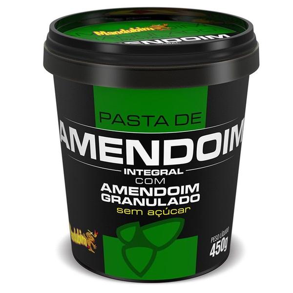 Imagem de Pasta de amendoim granulada mandubim 1kg