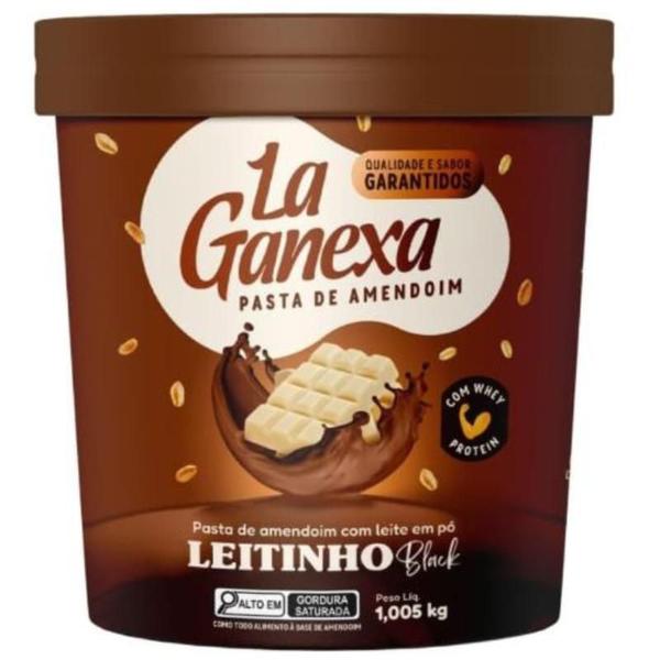 Imagem de Pasta de Amendoim Integral (1000g) La Ganexa