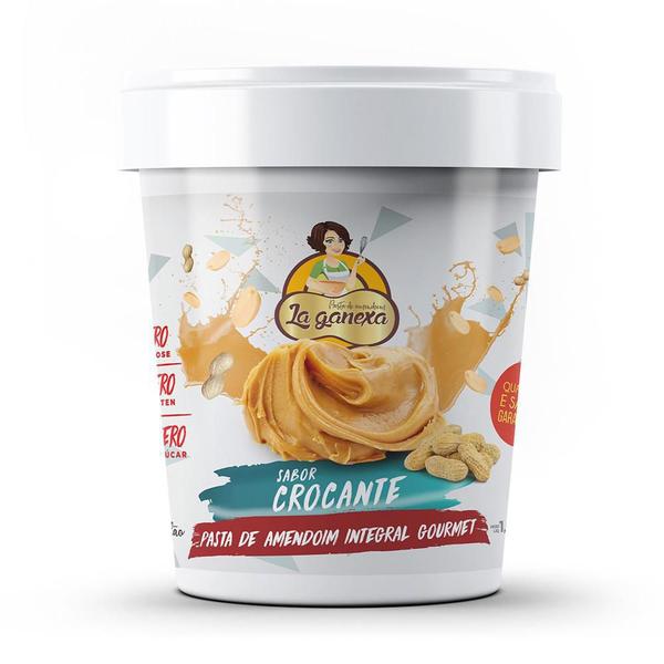 Imagem de Pasta De Amendoim Integral Gourmet Crocante 450G La Ganexa