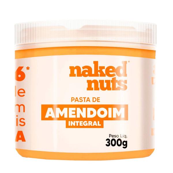 Pasta de Amendoim Integral Naked Nuts 300g Imagem de Pasta de Amendoim Integral Naked Nuts 300g
