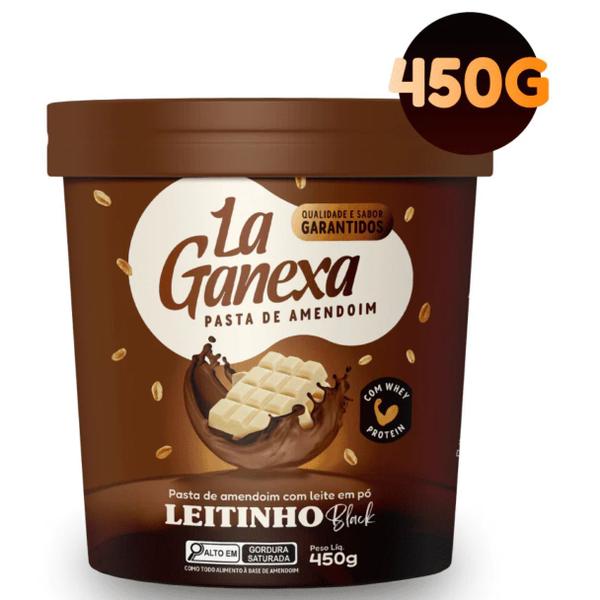 Imagem de Pasta de amendoim La Ganexa 450g Zero açucar Sem Glúten