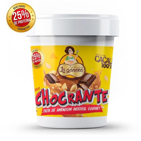 Imagem de Pasta de Amendoim La Ganexa Chocolate ao Leite Crocante 450g