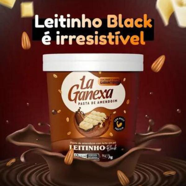 Pasta de Amendoim La Ganexa com Whey Protein Pote 1Kg Imagem de Pasta de Amendoim La Ganexa com Whey Protein Pote 1Kg
