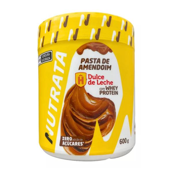 Imagem de Pasta de amendoim nutrata 600g - doce de leite havanna