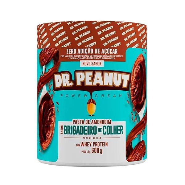 Pasta de Amendoim Sabor Brigadeiro de Colher 600g - Dr. Peanut - Dr Peanut Imagem de Pasta de Amendoim Sabor Brigadeiro de Colher 600g - Dr. Peanut