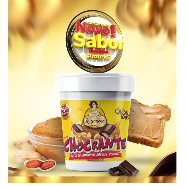 Imagem de Pasta de amendoim Sabor Chocrante - La Ganexa 450g