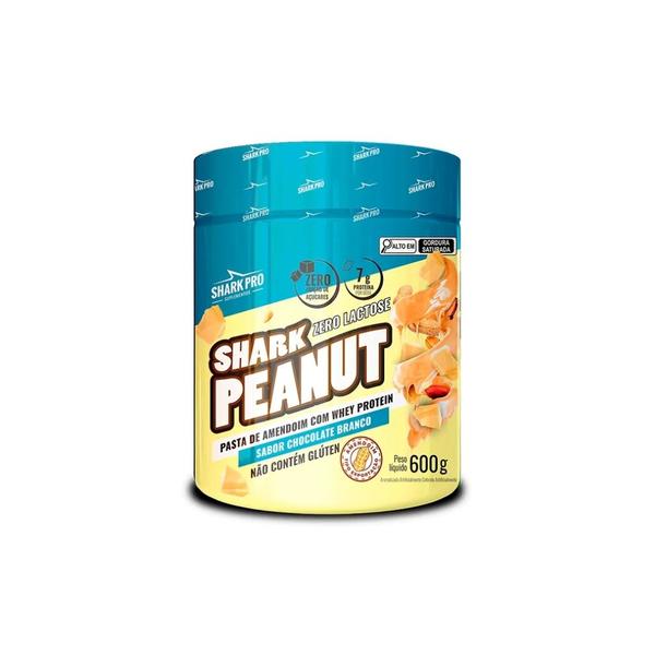 Imagem de Pasta de Amendoim Shark Peanut Zero Lactose 600g Shark Pro