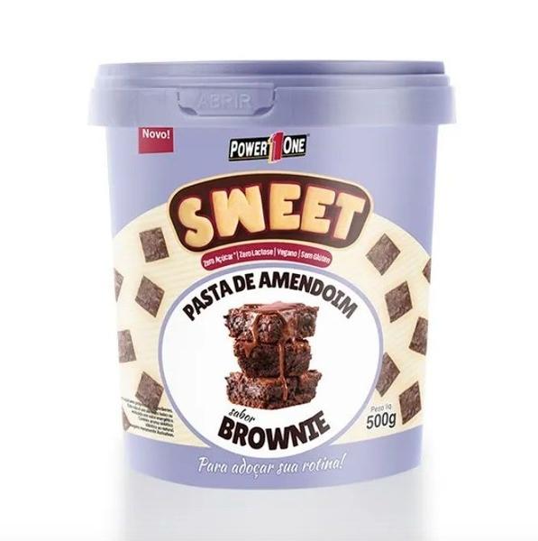 Imagem de Pasta de Amendoim Sweet (500g) - Sabor: Brownie