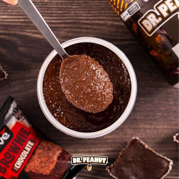 Imagem de Pasta de Amendoin Mini com Whey Protein - Dr. Peanut 250g - Brownie