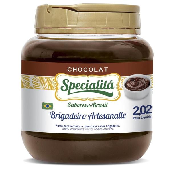 Pasta de Brigadeiro Artesanalle 2,020 Kg - Specialitá Imagem de Pasta de Brigadeiro Artesanalle 2,020 Kg