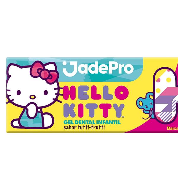 Imagem de Pasta de Dente Infantil Hello Kitty 50Gr Sem açúcar