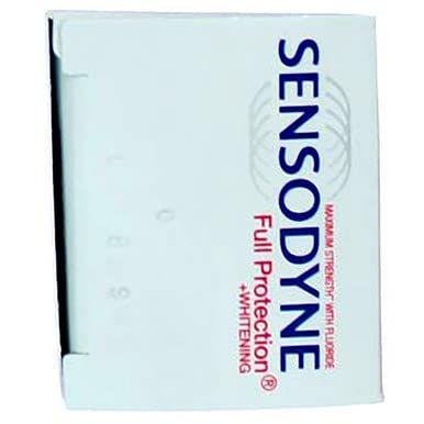 Imagem de Pasta de dentes Sensodyne Full Protection 120mL para clareamento anticárie