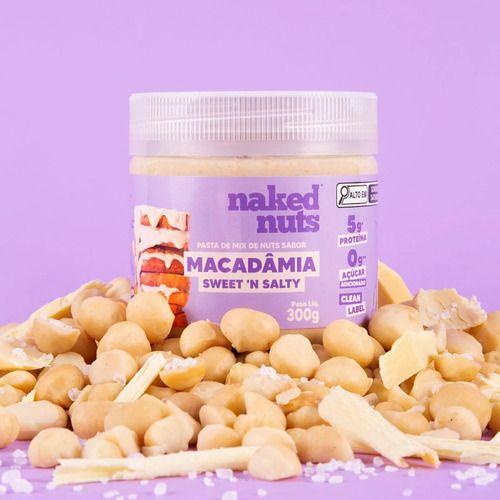 Imagem de Pasta De Mix De Nuts Sabor Macadâmia 300g Naked Nuts