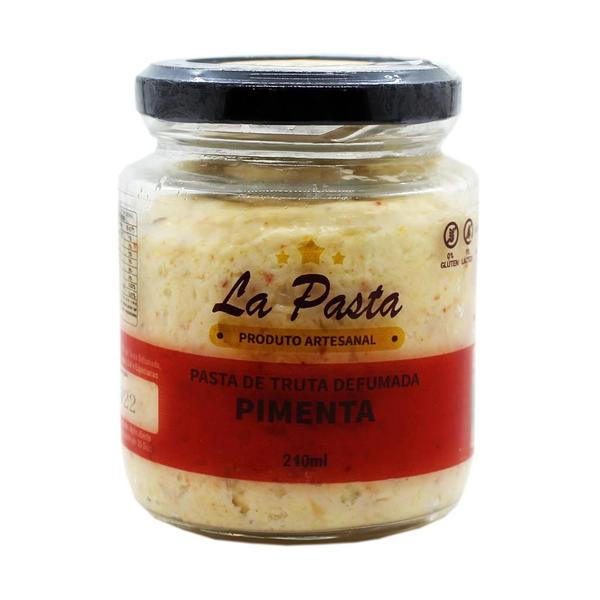 Imagem de Pasta de truta defumada com pimenta pote 240ml la pasta