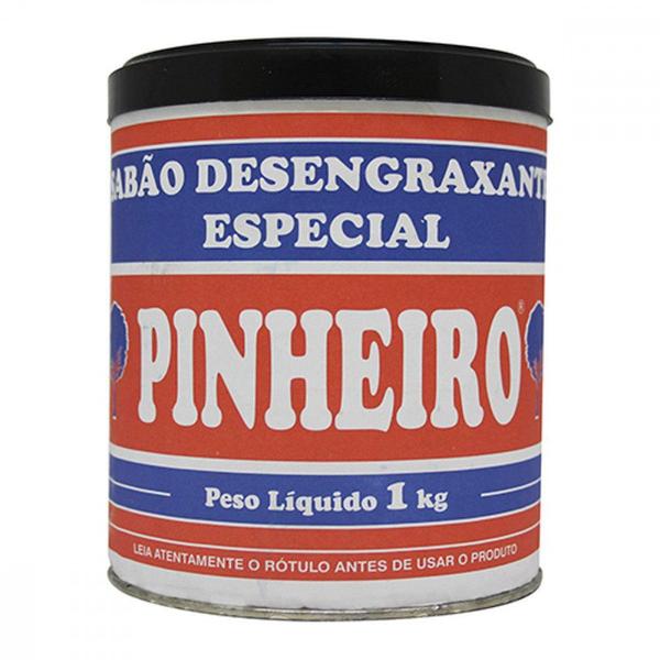 Imagem de Pasta Desengraxante P/Maos 1Kg Pinheiro - Kit C/12 Unidades