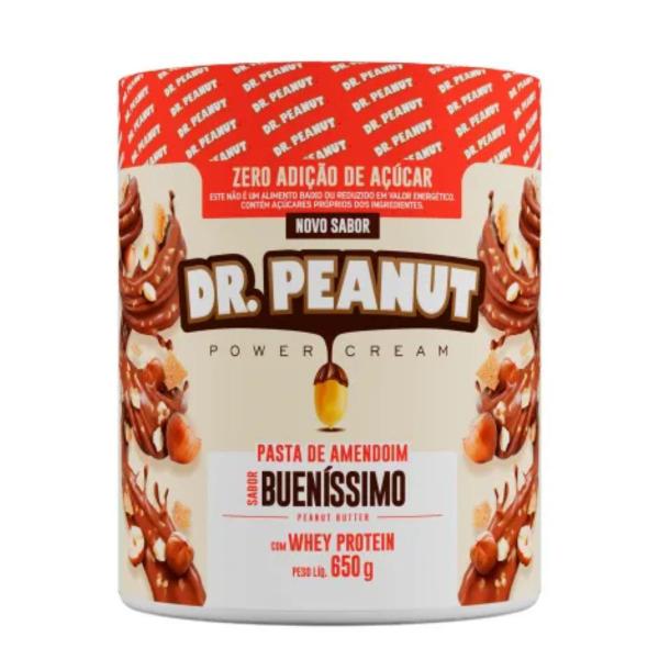 Imagem de Pasta Dr Peanut de Amendoim No Sabor Gourmet Com Whey