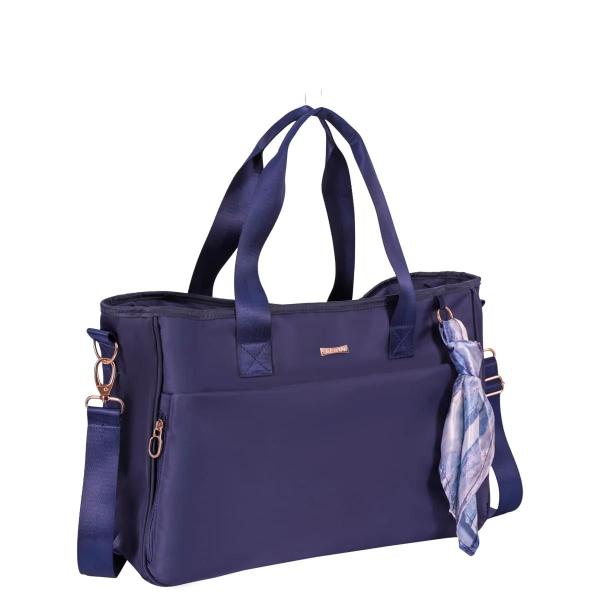 Imagem de Pasta Executiva Azul Notebook Scarf III - Bolsa Transversal