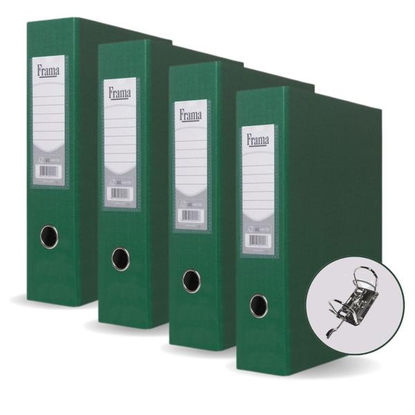 Pasta Fichário AZ Registradora Ofício Largo Verde Kit 4un Ideal para Escritórios Arquivo Organização de Documentos - Frama Imagem de Pasta Fichário AZ Registradora Ofício Largo Verde Kit 4un Ideal para Escritórios Arquivo Organização de Documentos