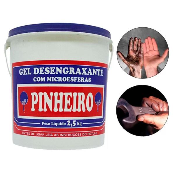 Imagem de Pasta Gel Desengraxante Com Microesferas 2,5kg Pinheiro