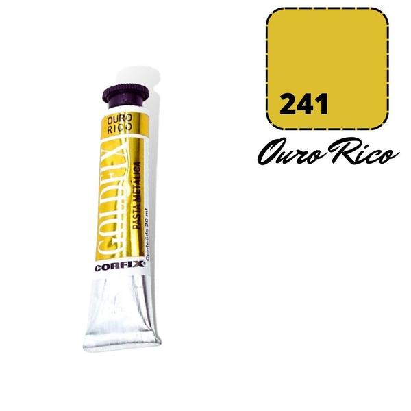 Imagem de Pasta Metálica Goldfix 20ml 241-ouro Rico