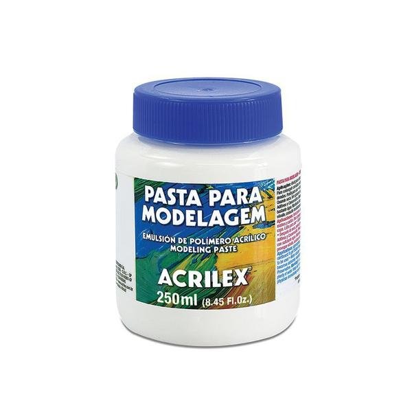 Imagem de Pasta Para Modelagem 250ml Acrilex Kit c/ 2 unidades