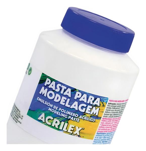 Imagem de Pasta Para Modelagem ACRILEX 500ml - Relevo E Texturas - 13450