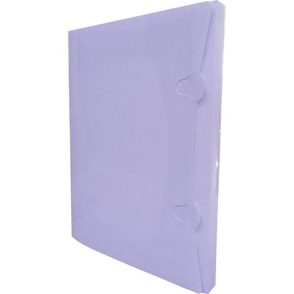 Imagem de Pasta plastica aba encaixe pp lilas pastel romitec