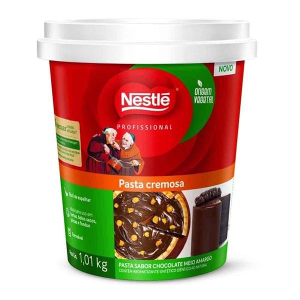 Pasta Sabor Chocolate Meio Amargo 1,01kg Nestlé - Nestle Imagem de Pasta Sabor Chocolate Meio Amargo 1,01kg Nestlé - Nestle